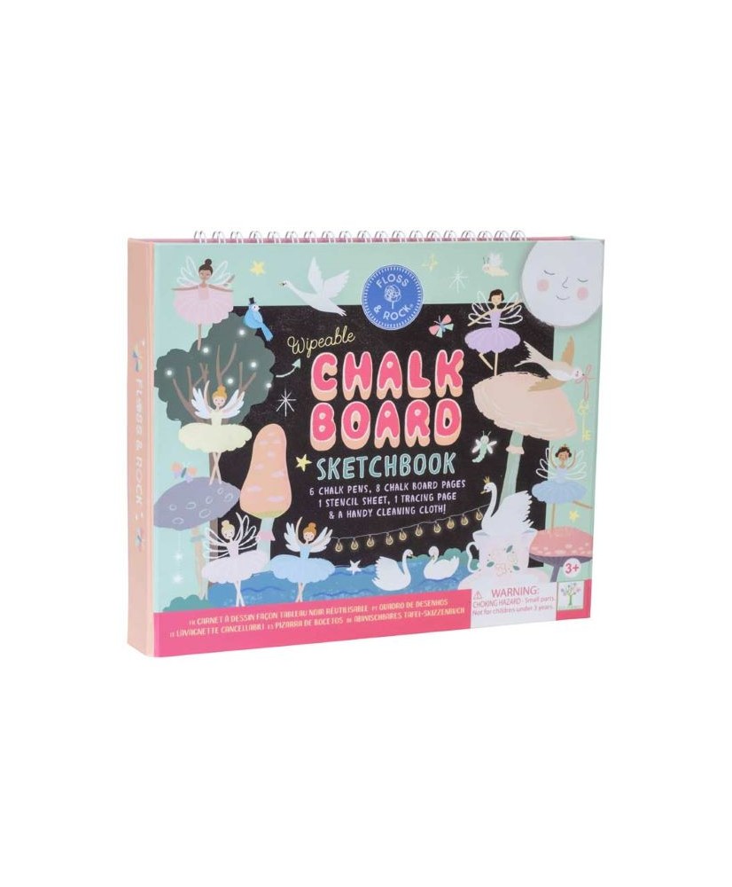 FLOSS&ROCK - Enchanted Chalkboard Sketchbook  - (47P5967)
