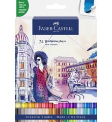 Faber-Castell - Gofa Aqua Dual Marker wallet (24 pcs) (164624)