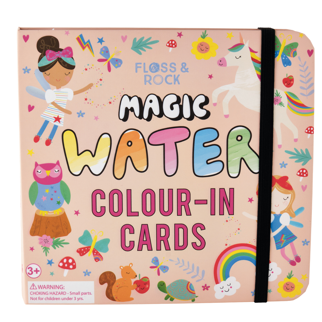 FLOSS&ROCK Rainbow Fairy Water Pen&Cards - 40P3604