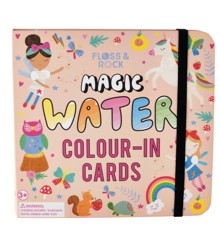 Floss & Rock - Vandtusch m. magiske kort - Rainbow Fairy Water Pen & Cards