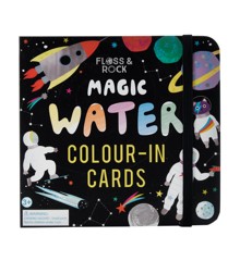 Floss & Rock - Vandtusch m. magiske kort - Space Water Pen and Cards