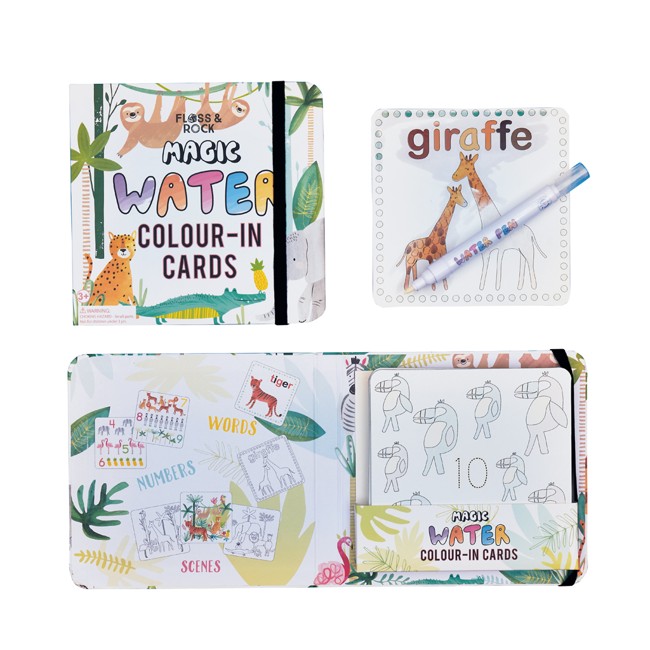 FLOSS & ROCK Jungle Water Pen and Cards  - 38P3416