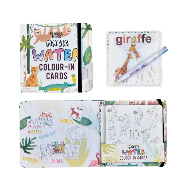 FLOSS & ROCK - Jungle Water Pen and Cards  - (38P3416)