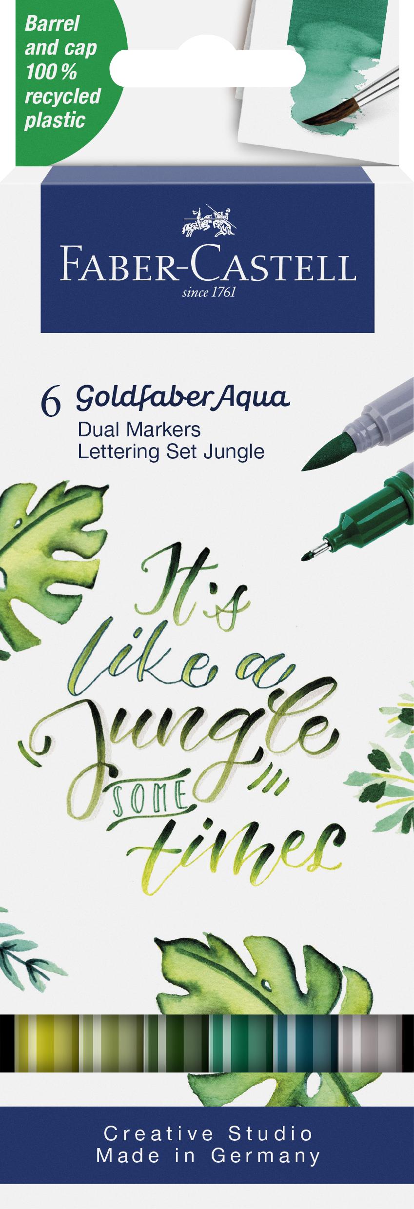 Faber-Castell - Gofa Aqua Dual Marker Lettering Set Jung (164517) thumbnail-1