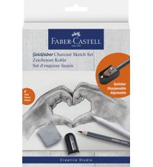 Faber-Castell - Drawing Set Goldfaber Charcoal (114006)