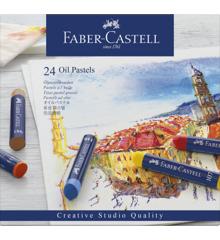 Faber-Castell - Oil pastels cardboard box (24 pcs) (127024)