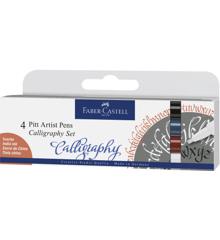 Faber-Castell - India ink Pitt Artist Pen C stand (4 pcs) (167504)