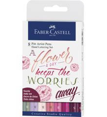 Faber-Castell - India ink Pitt Artist Pen Lettering (8 pcs) (267124)