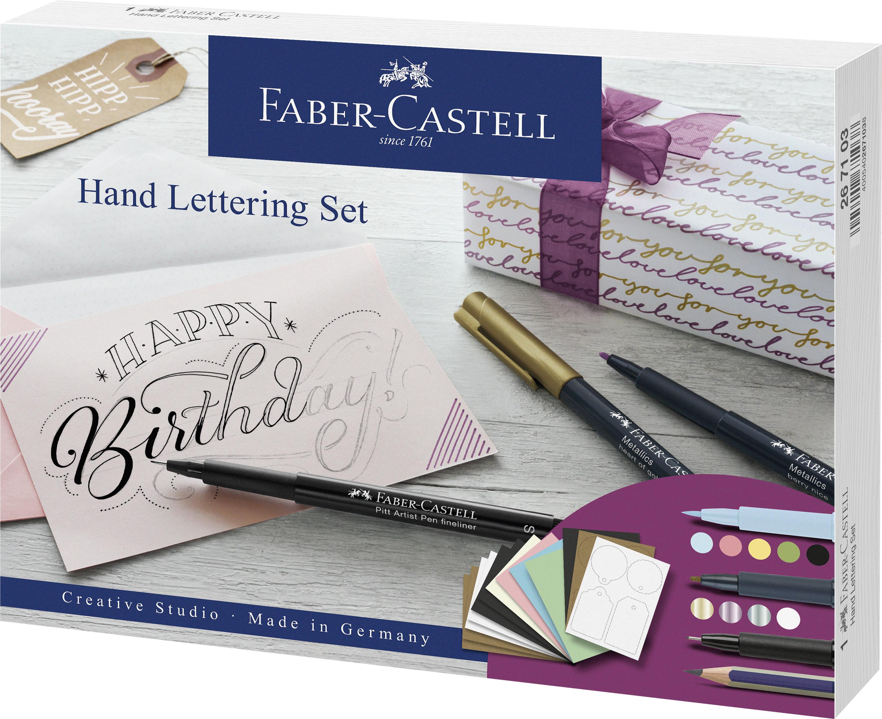Faber-Castell - Creative set Hand Lettering (12 pcs) (267103)