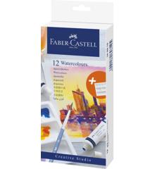 Faber-Castell - Akvarelfarver (12 stk.)