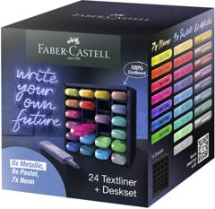 Faber-Castell - Highlighter TL 46 Skrivebordssæt (24 stk.)