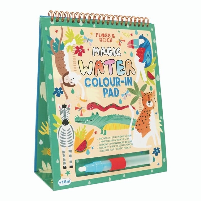 FLOSS & ROCK Jungle Easel Watercard and Pen - 43P6393