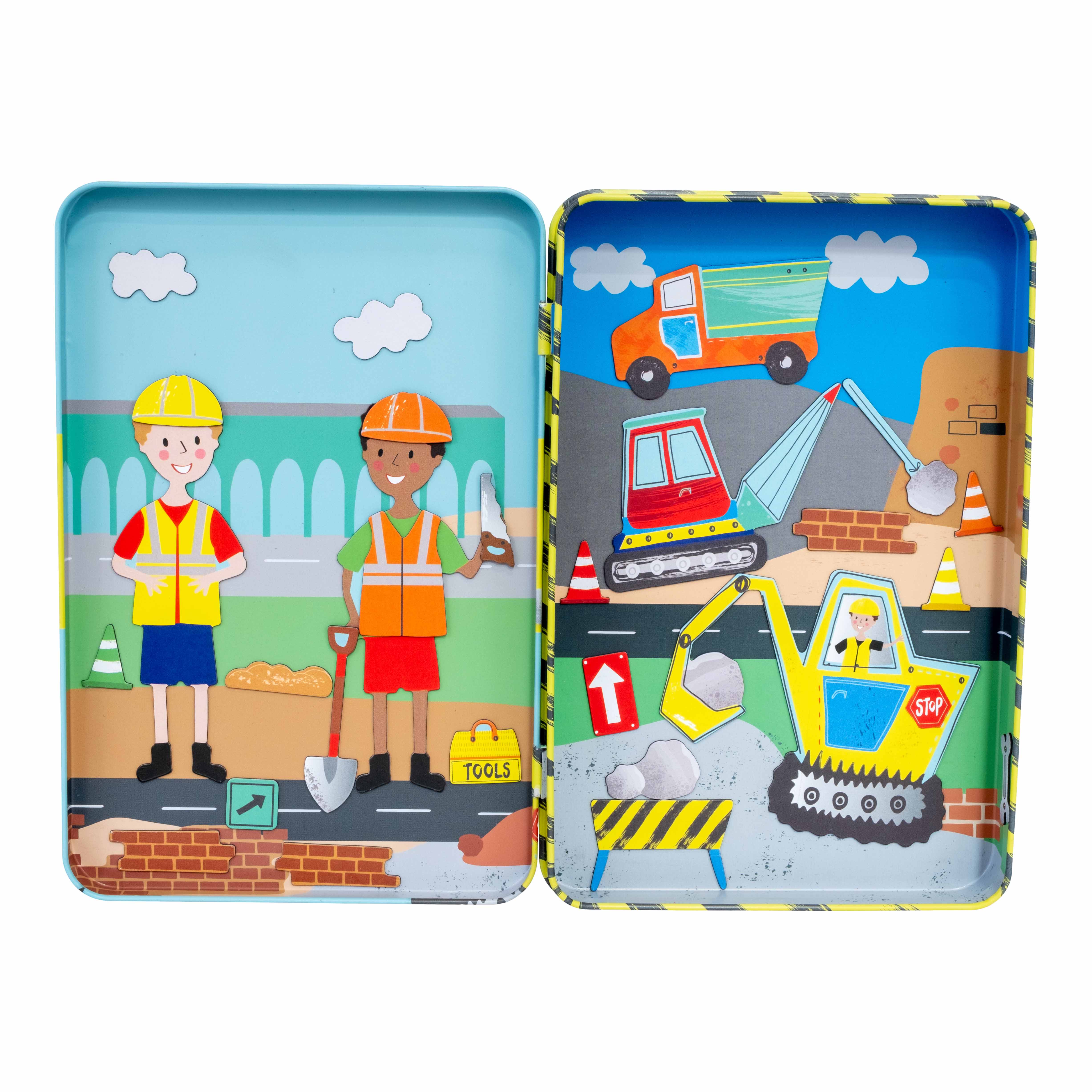 FLOSS&ROCK Construction Magnetic Playtime - 47P5938