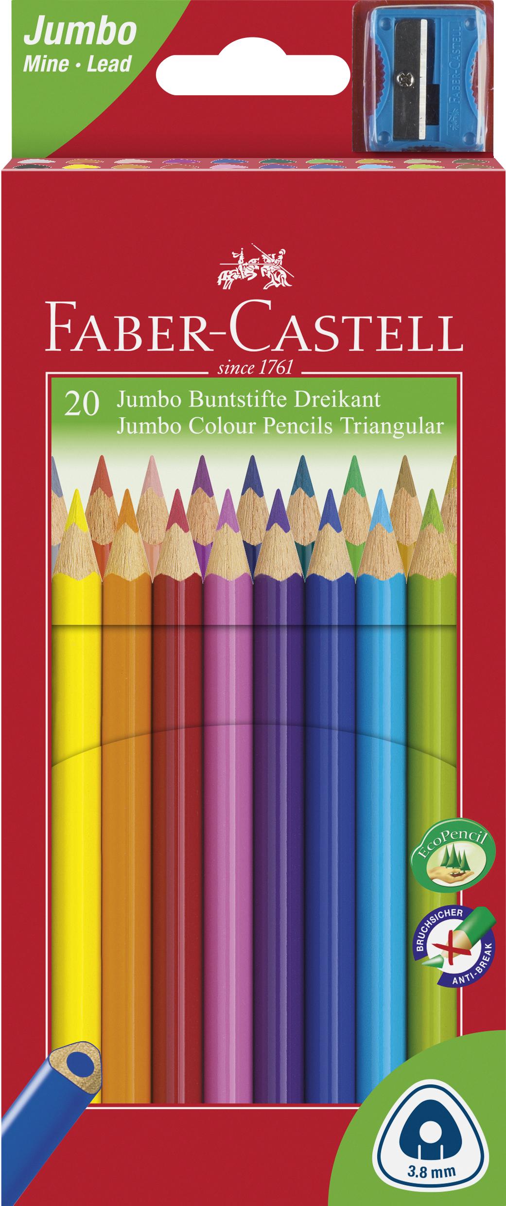 Faber-Castell - CP Junior Triangular box (20 pcs) (116520) thumbnail-1