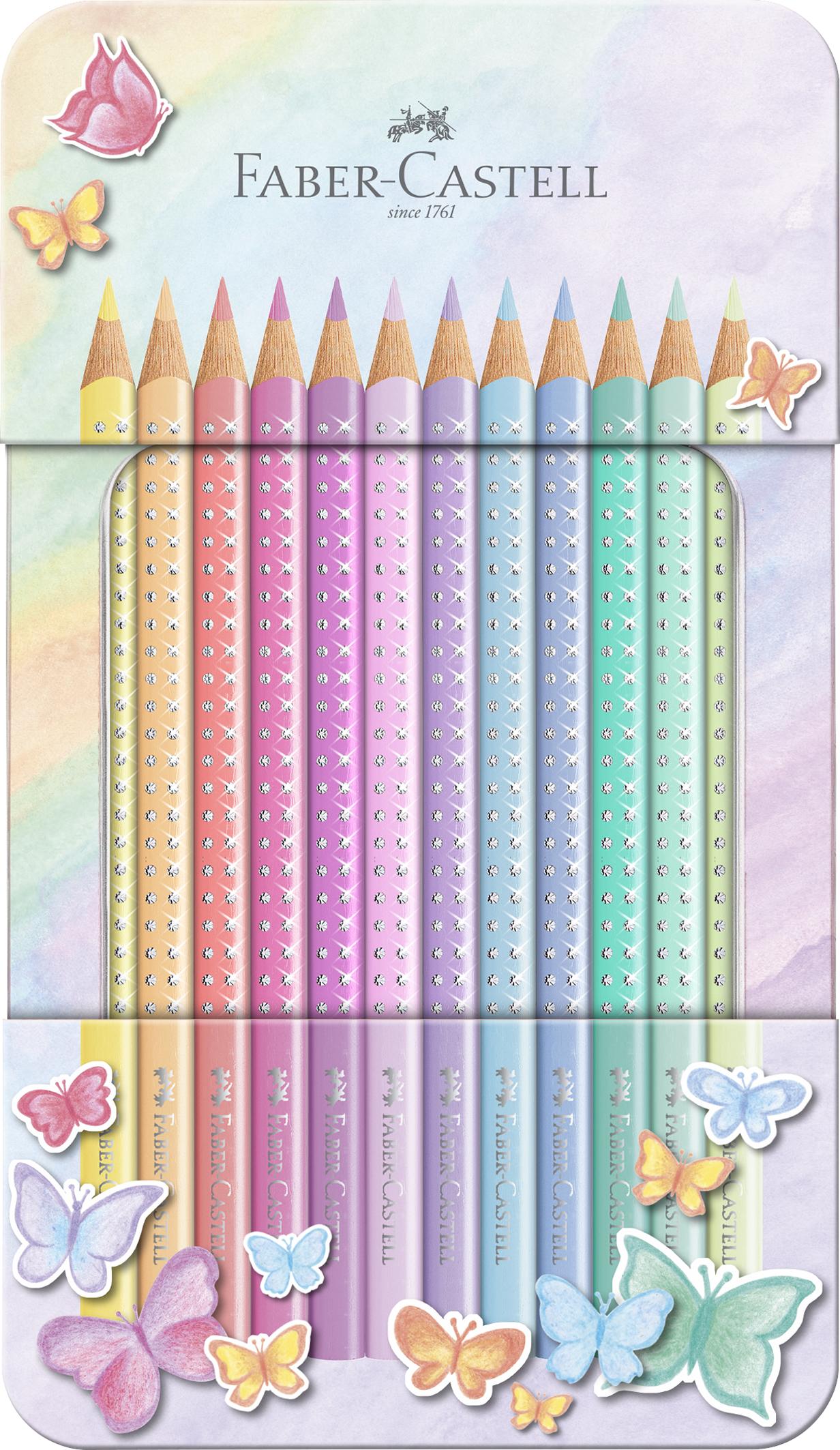 Faber-Castell – Pencil Sparkle – metallirasia (12 kpl)