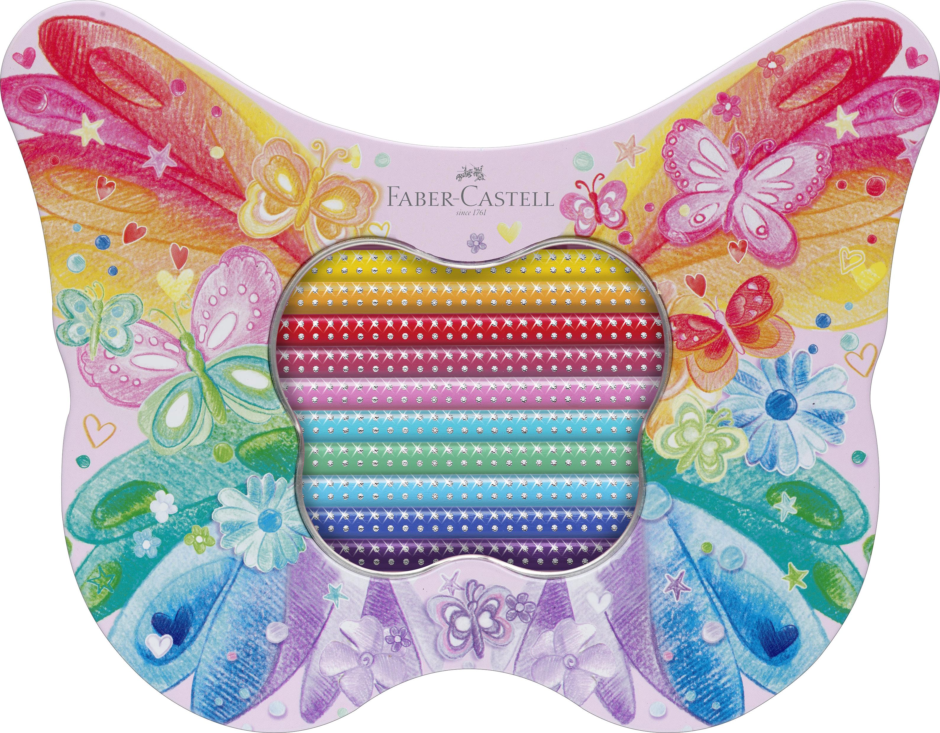 Faber-Castell - Gift set Sparkle color pencils butterfly (201971) thumbnail-4