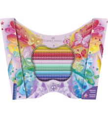 Faber-Castell - Gift set Sparkle color pencils butterfly (201971)
