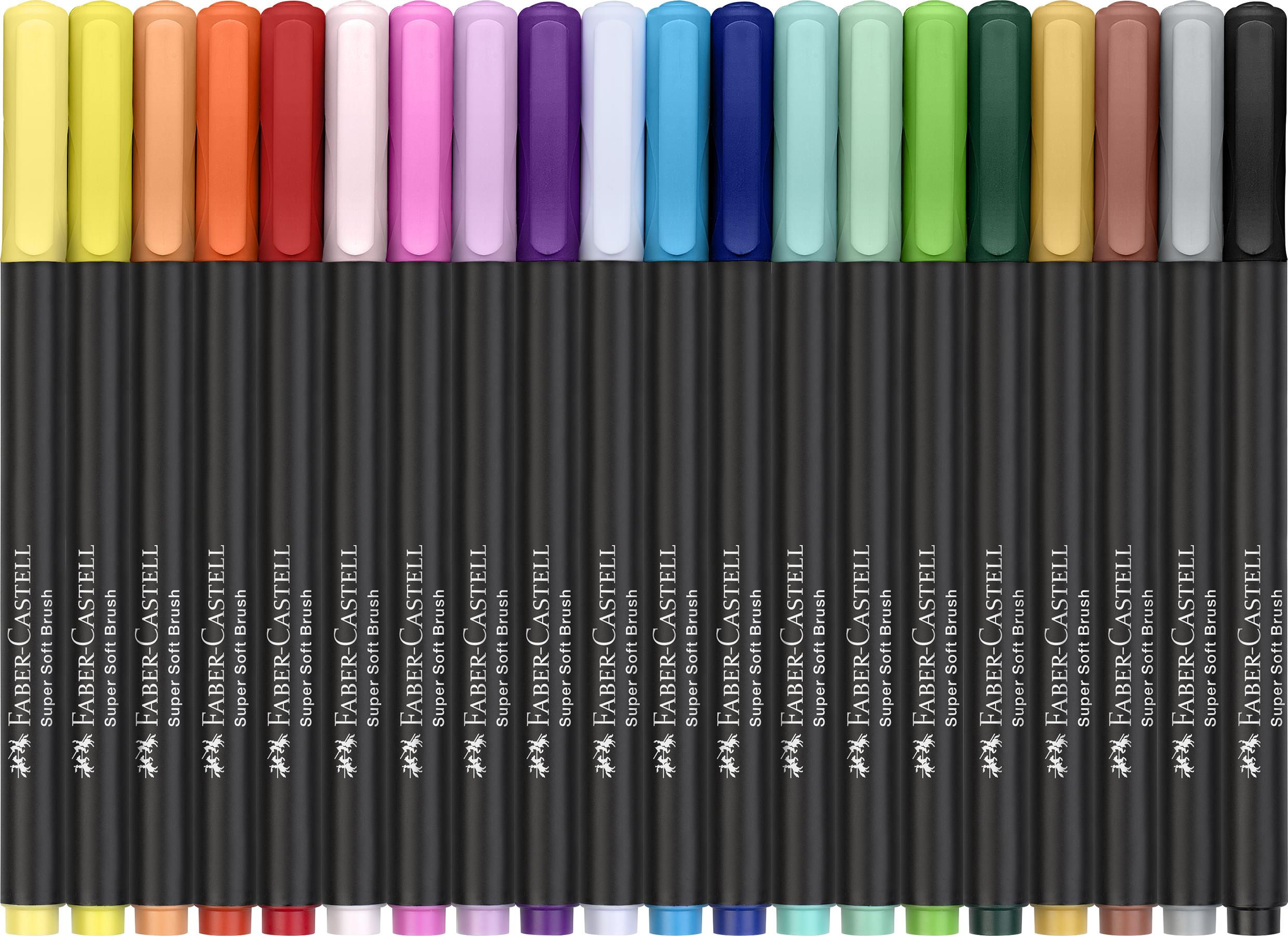 Faber-Castell - Brush pen Black Edition set (20 pcs) (116452) thumbnail-5