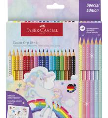 Faber-Castell - CP Colour Grip unicorn 18+6 (201543)