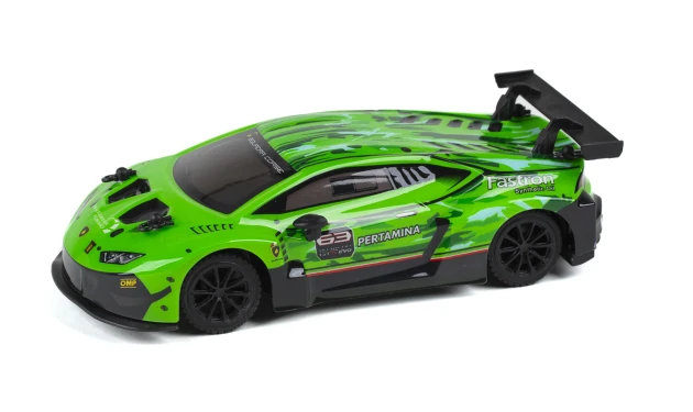 TEC-TOY - Lamborghini Huracan GT3 R/C 1:24 2,4GHz - Green (471332) - Leker