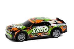 TEC-TOY - Roar SXO6 w/light R/C 1:22, 27MHz - Green/Orange (471254)