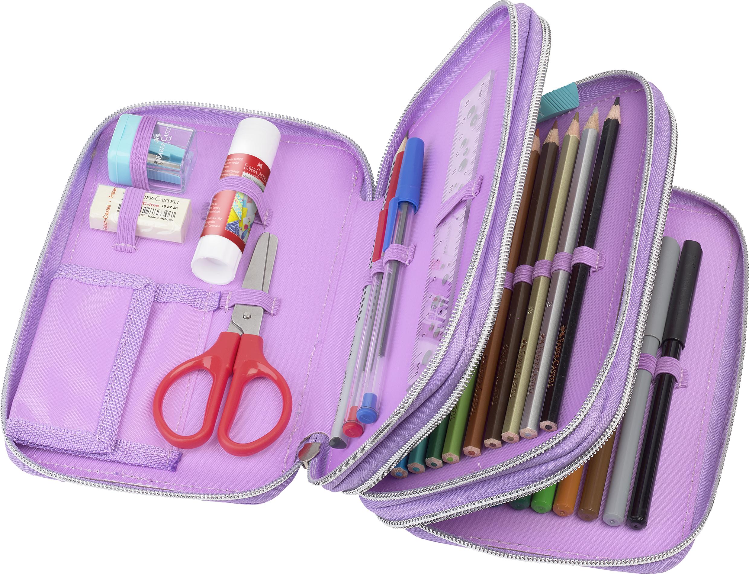 Faber-Castell - Triple Decker pencil case unicorn (573040) thumbnail-3