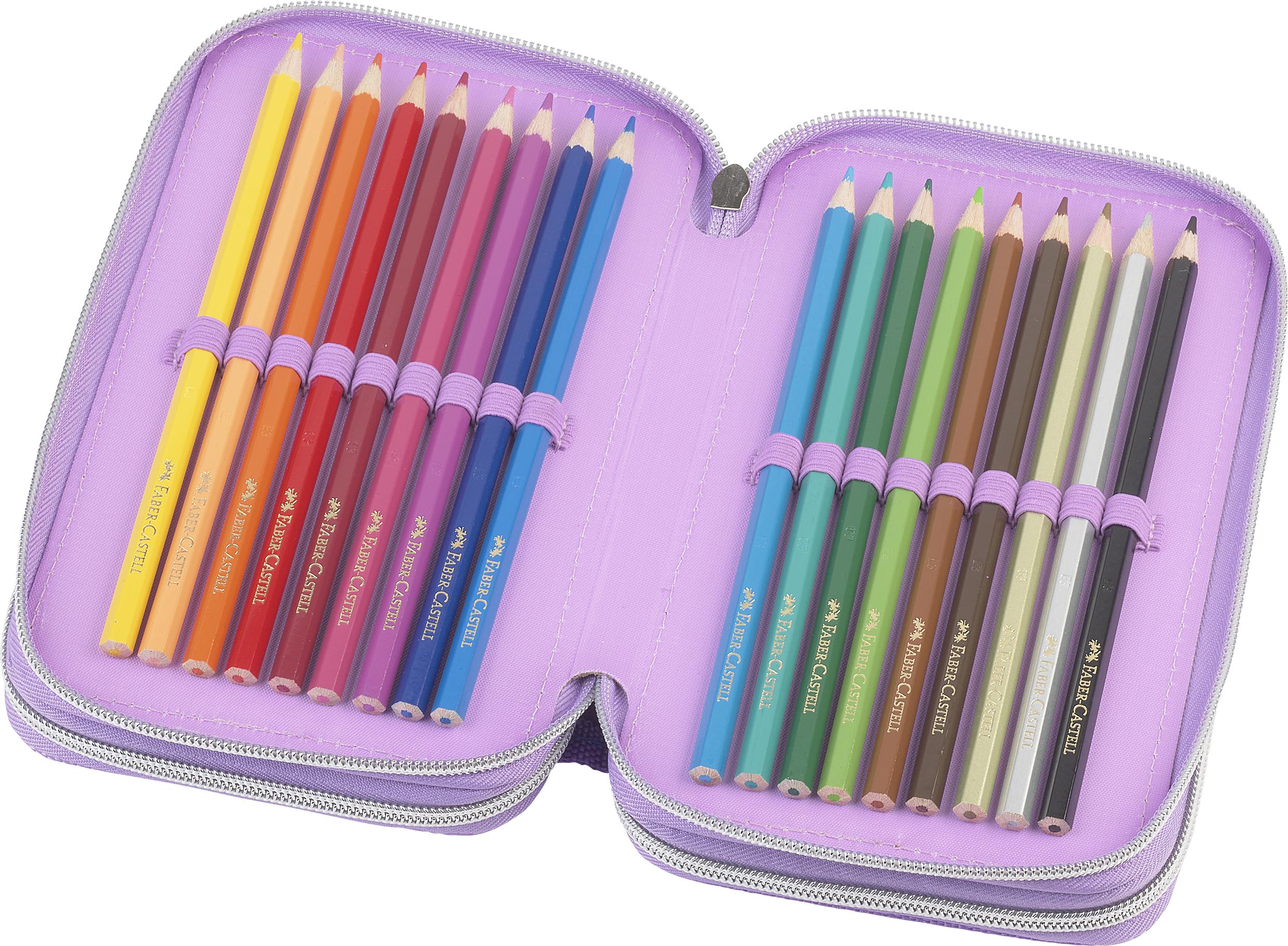 Faber-Castell - Triple Decker pencil case unicorn (573040) thumbnail-4