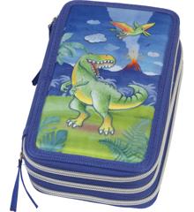 Faber-Castell - Triple Decker pencil case dinosaur (573041)