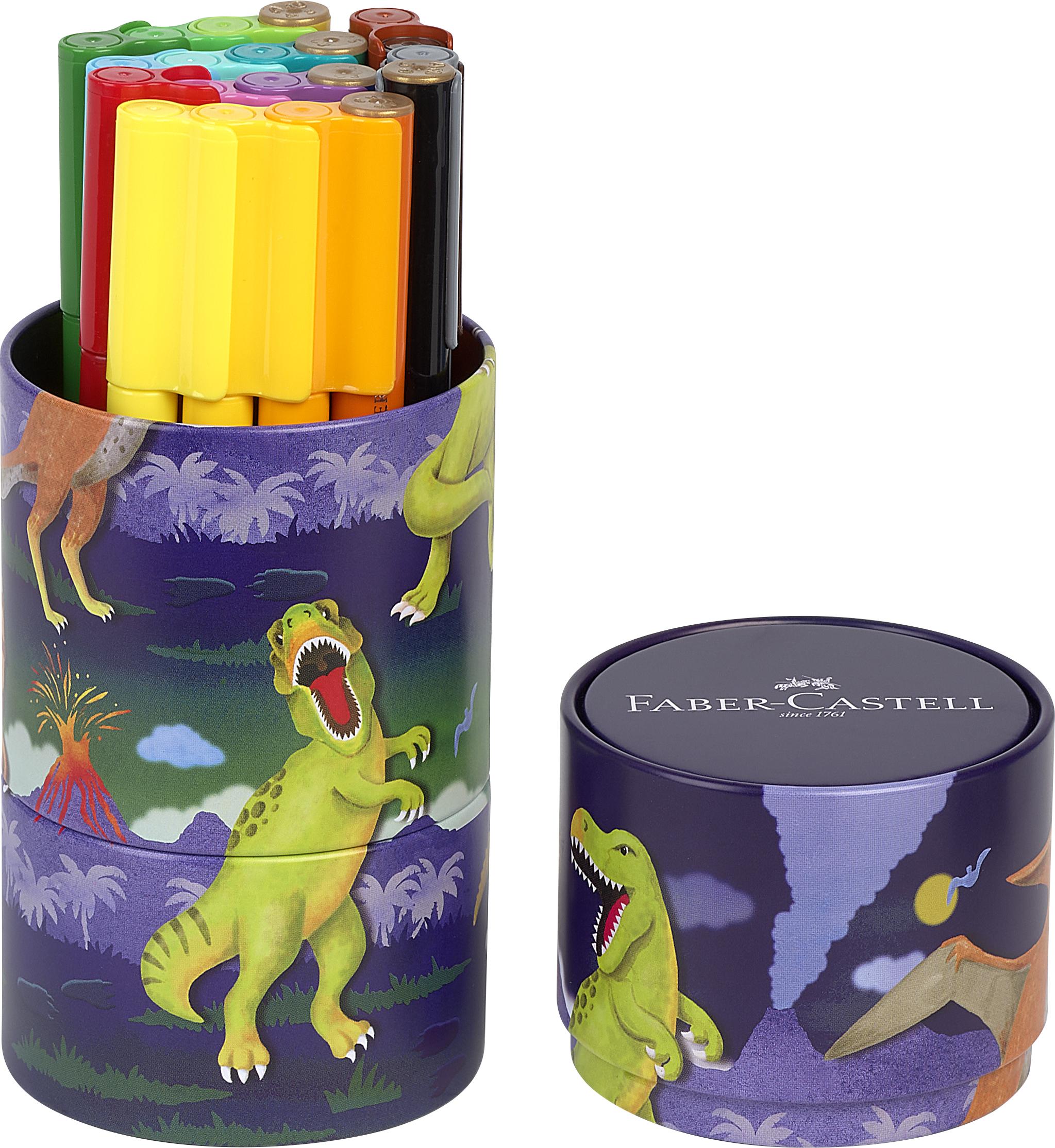 Faber-Castell - Felt-tip pen Connector dinosaur (155546) thumbnail-5