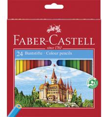 Faber-Castell - Colour pencil Castle hexagonal box of 24 (120124)
