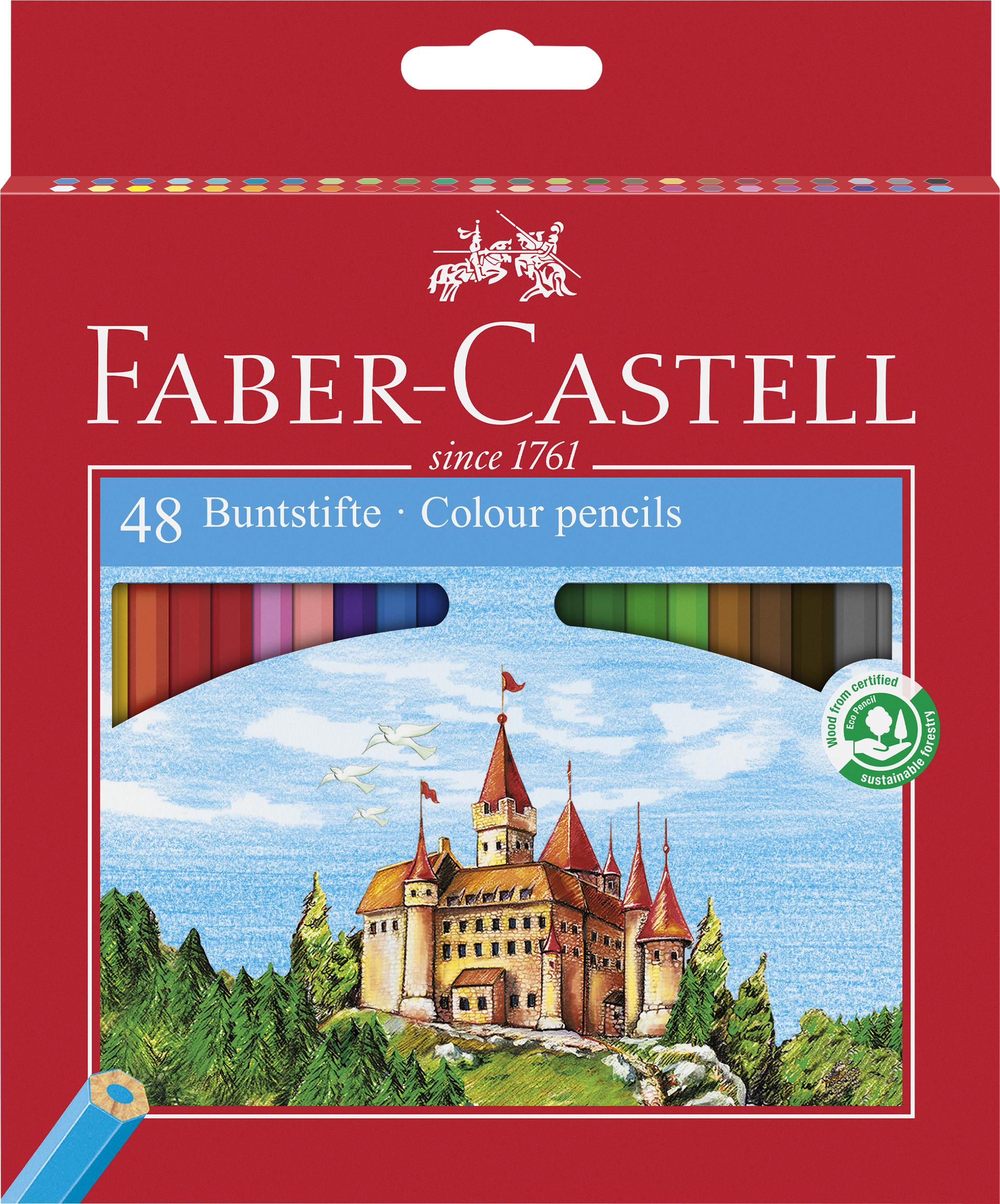 Faber-Castell - Colour pencil Castle (48 pcs) (120148) thumbnail-1