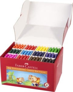 Faber-Castell - Børnekridt Jumbo Bullet (384 stk.)