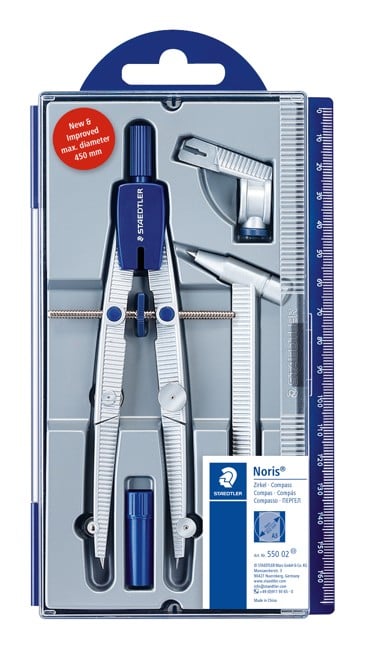 Staedtler - School Compass In Box With Extension (550 02)