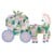 FLOSS & ROCK Fairy Tale 80pc "Horse & Carriage" Shaped Jigsaw with Shaped Box - 45P6483 thumbnail-3