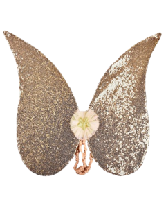 Den Goda Fen - Angel Wing Golden Sequins (54 cm) (F35412)