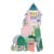 FLOSS & ROCK Fairy Tale 20pc "Castle" Shaped Jigsaw with Shaped Box  - 45P6469 thumbnail-3