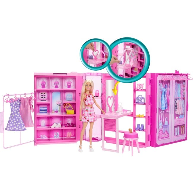 Barbie – Dream Closet 3.0 with Doll (HXD58)