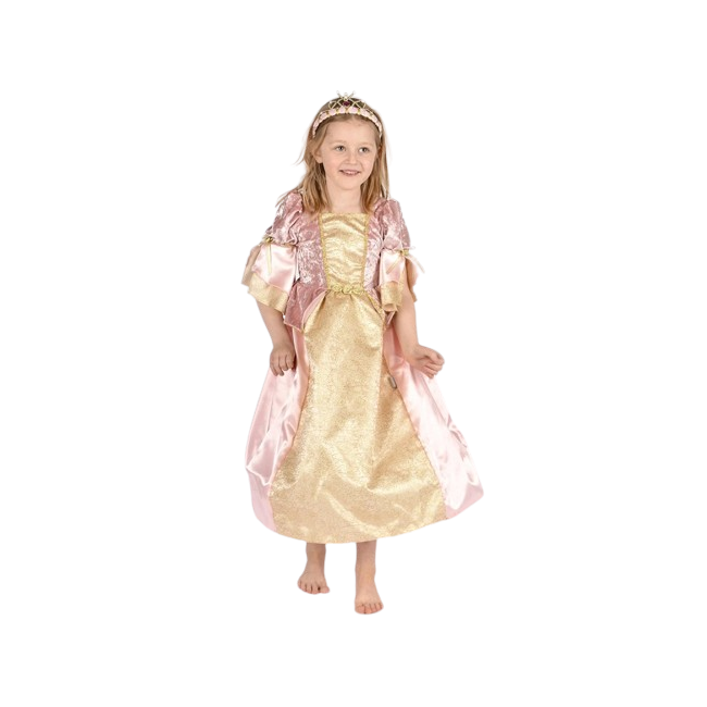 Den Goda Fen - Royal Princess Dress - Pink (134 cm) (F66602XL)