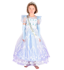 Den Goda Fen - Princess dress - Frozen Blue (98-104 cm) (F65010)