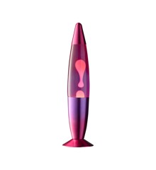 LIGHT - UP - Lava Lamp Pretty Pink 41cm