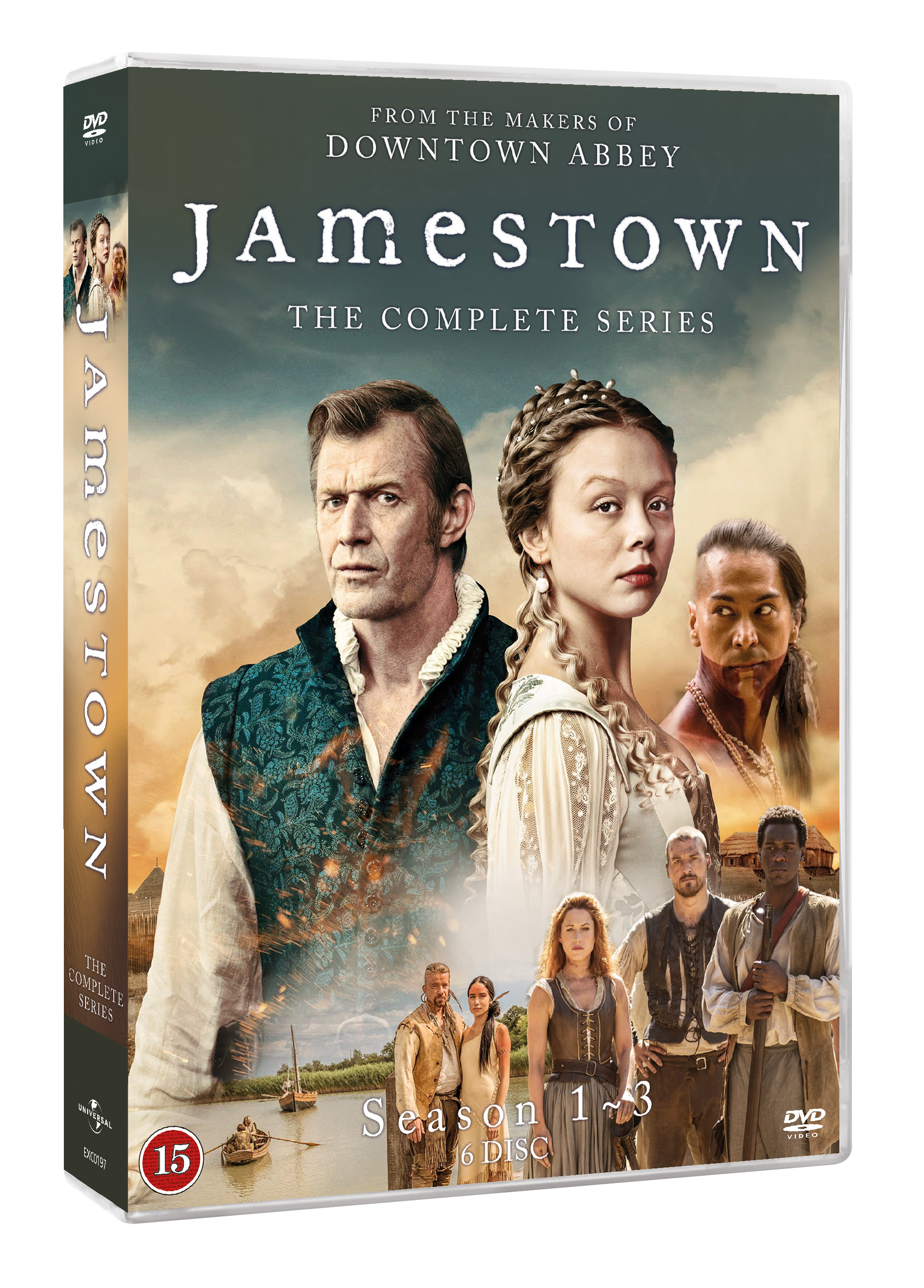Jamestown (complete collection S1-3) - Filmer og TV-serier