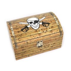 Robetoy - Pirate Box w. Metal Lock (24 cm) (30557)