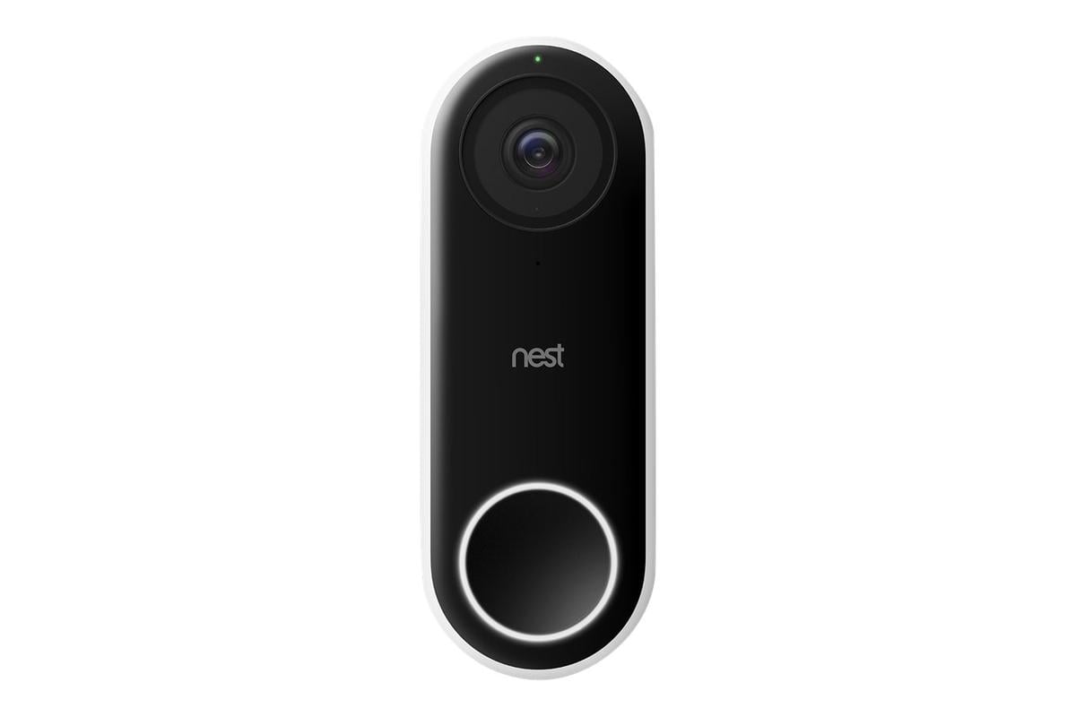 Google - Nest Hello video Doorbell - Elektronikk