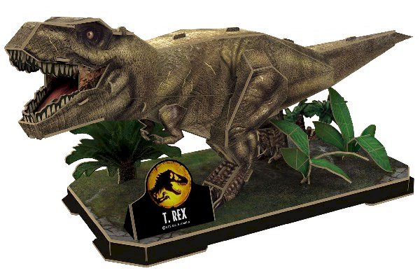 Revell - 3D Puzzle Jurrassic World - T-Rex (600241) - Leker