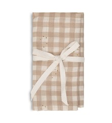 That's Mine - Jana Muslin Swaddle Stardust Check Beige