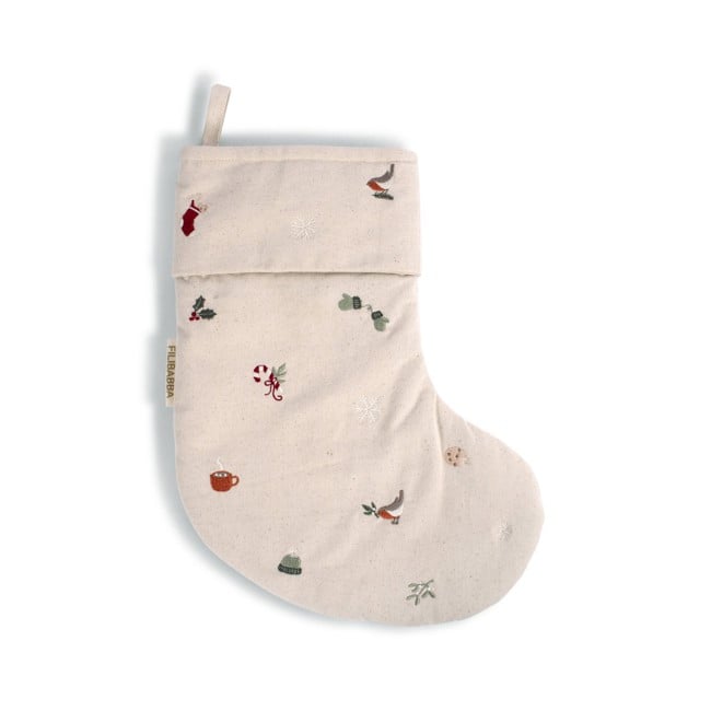 Filibabba - Embroidered stocking - Wonderful Winter - (FI-03314)