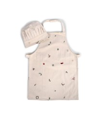 Filibabba - Embroidered apron and hat - Wonderful Winter -(FI-03307)