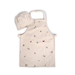 Filibabba - Embroidered apron and hat - Wonderful Winter -(FI-03307)