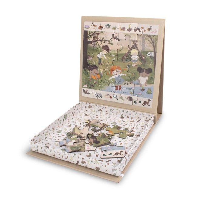 Filibabba - Magnetic puzzle - Enchanted forest - (FI-03325)