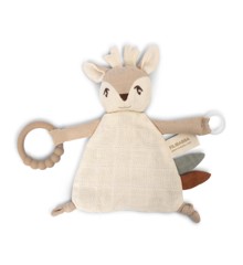 Filibabba - Comfort blanket with teether - Fawn - (FI-03357)